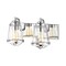 Z-Lite Mariner 2 Light Vanity, Chrome And Clear Seedy 444-2V-CH - alternate 2